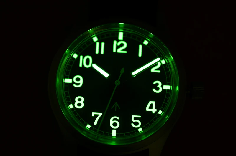 Baltany S2005 36mm Leuchtuhr Mechanische Uhr ST2130 Automatikwerk Super-LumiNova Vintage Sport-Armbanduhr – Detail 4