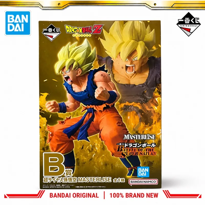 

In Stock Bandai Original Ichiban Kuji Dragon Ball Son Gokuu Action Figure Model Doll Brand New Boxed Anime Characters Toys Model