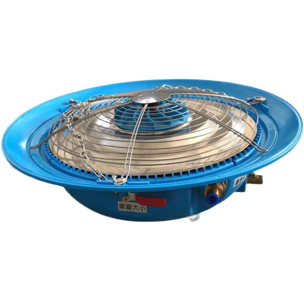 220 V 50 Hz/60 Hz Centrifugaal Verneveling Luchtbevochtiger Fokken Luchtbevochtiger Spray Pan Fog Machine Koelwater Mist en Stofverwijdering