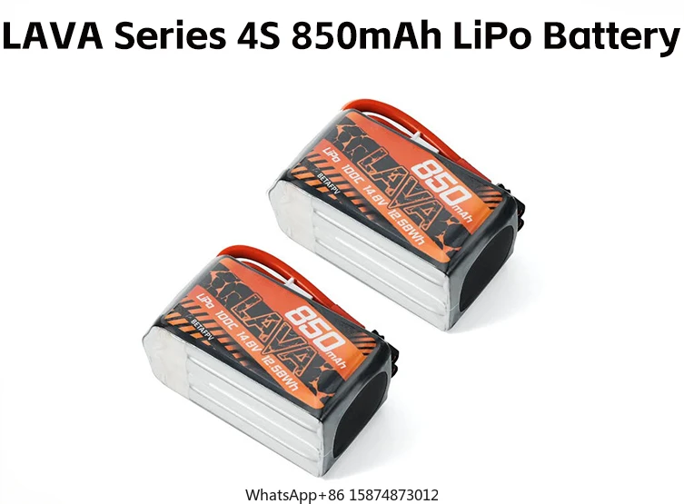 

BETAFPV LAVA Series 4S 850mAh LiPo bat tery