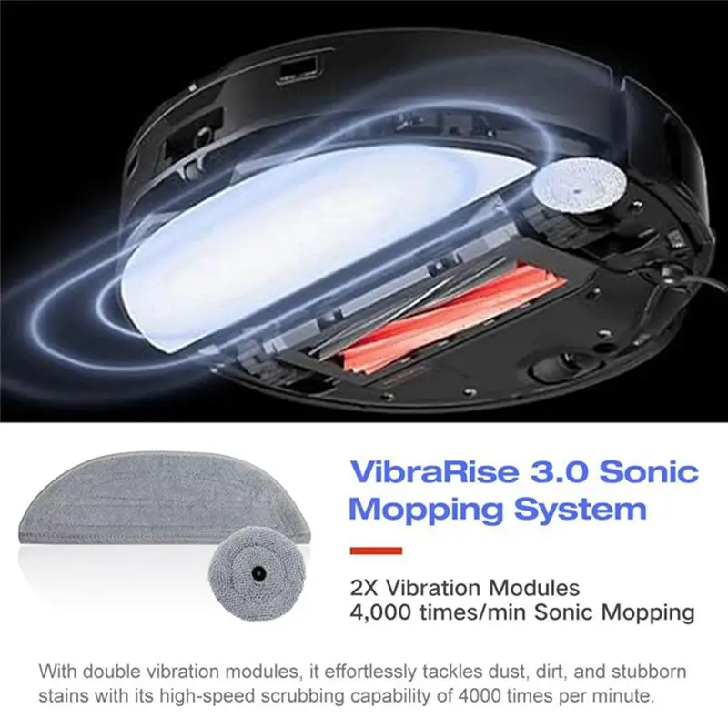 ABBZ-Accessories Kit For Roborock S8 Max V Ultra G20s Robot Vacuum Cleaner Replaceable Mop Choth Bags Main Side Brush Filter