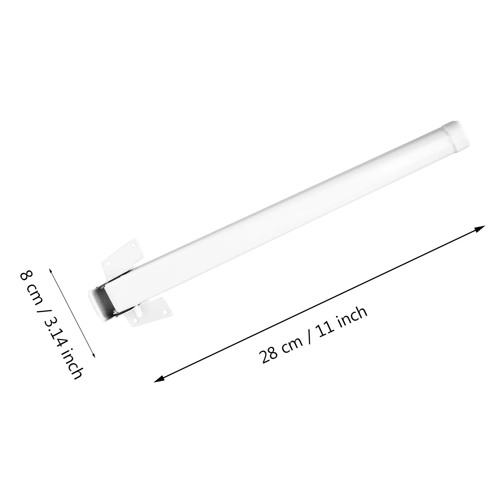 4Pcs Strong Folding Table Legs Metal Construction Safe Reliable Legs for Bed Tables Laptop Desks Coffee Tables Fold Flat