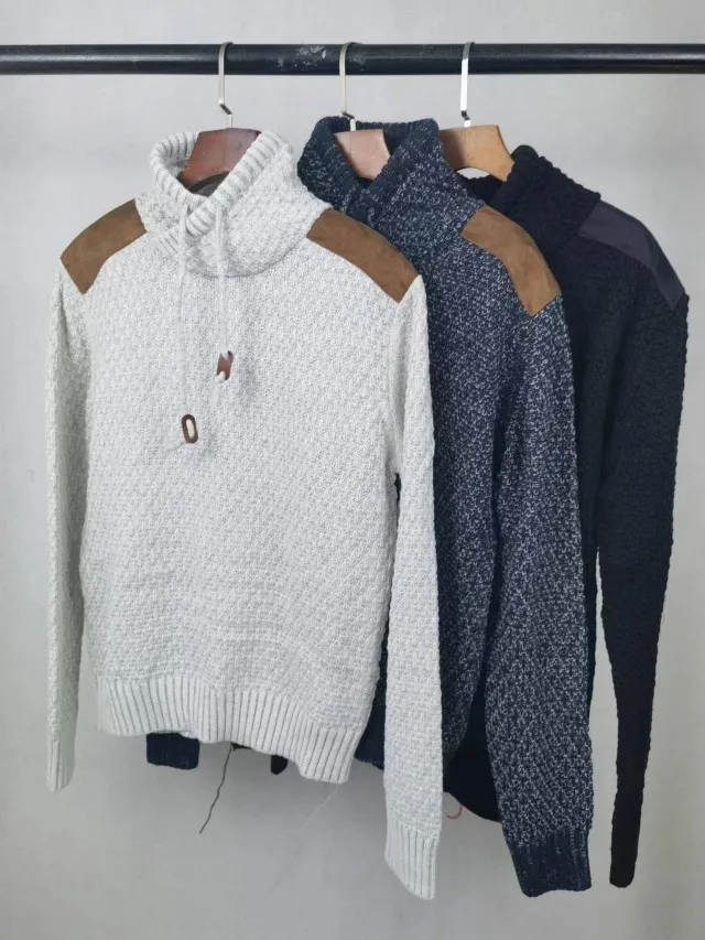 

Japanese Retro Sle High Collar Sweater T-irt Casual Spring Autumn ex Knittedwear Comfortable Warm Long Sve Crew Ne