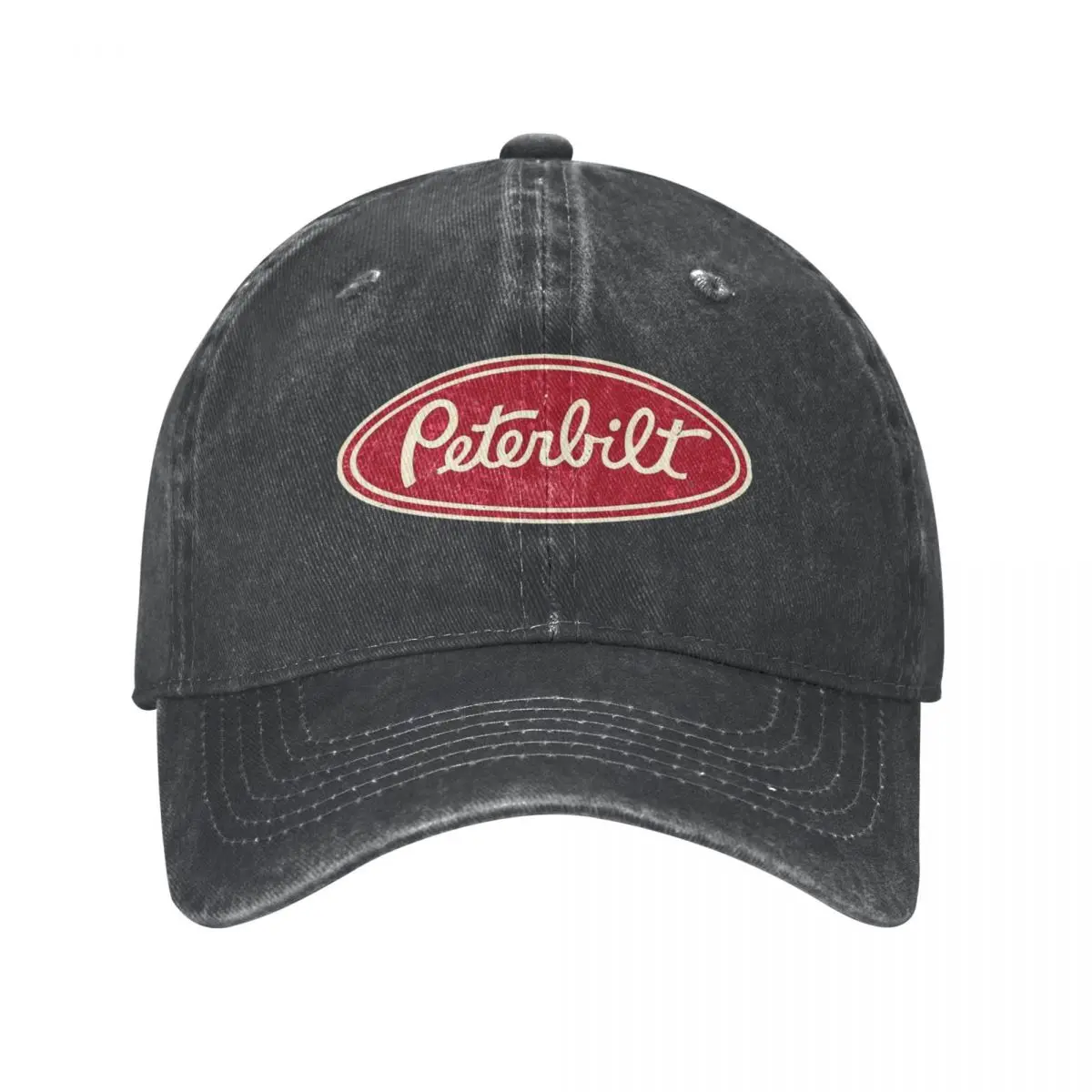 

Peterbilt Truck Car Racing Vintage Baseball Cap Vintage Distressed Denim Snapback Hat for Men Women Outdoor Activities Caps Hat