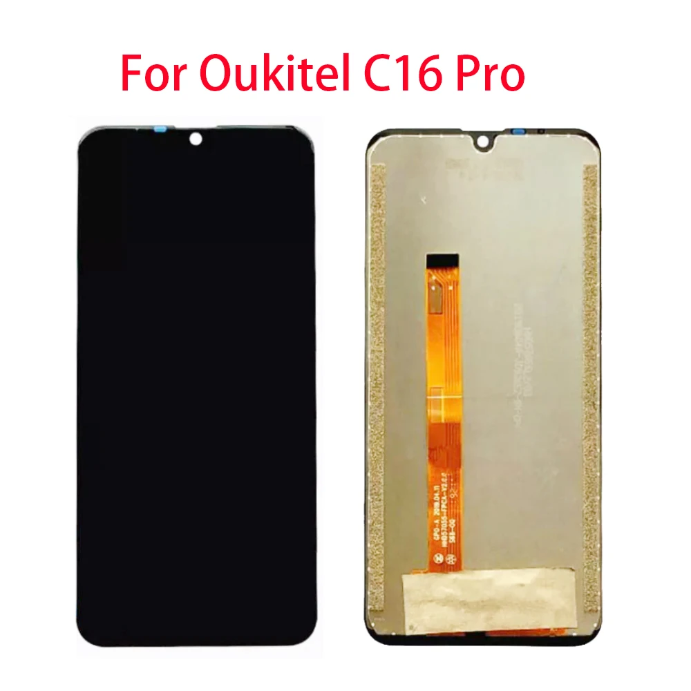 New Tested Full Screen For Oukitel C16 C17 C18 C19 C21 C22 C25 C31 C23 Pro LCD Display Touch Screen Digitizer Assembly