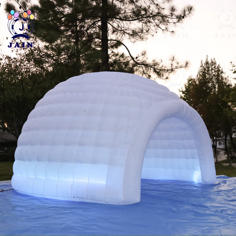 Oxford Inflatable Tent Air Inflatable Shell Tent Igloo Dome Tent With Blower Inflatable Tent House For Party Exhibition Festival