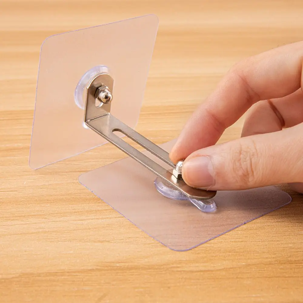 Soporte de pared antipunta, Clip fijo antirgiro, seguridad para niños, estabilizador de muebles para el cuidado del bebé, seguridad para niños, anticaída