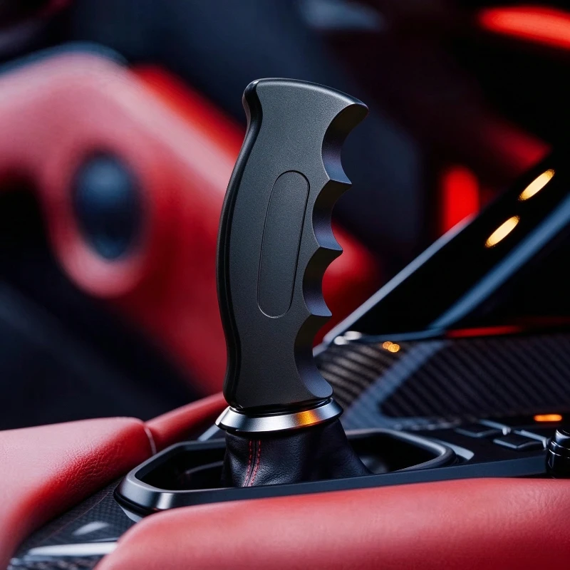 JDM High Quality Aluminum Manual Shift Knob Gear Head Shifter Handl Pistol Grip Adapter CAR Interior Accessories