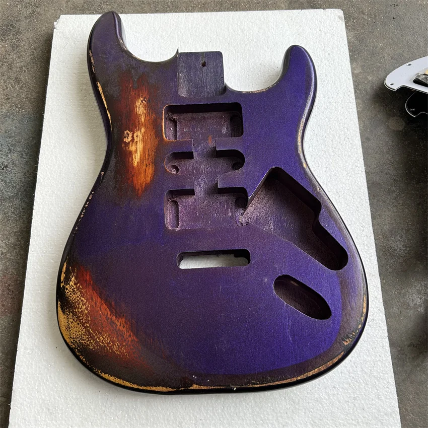 DIY metal purple, electric guitar body, wholesale and retail