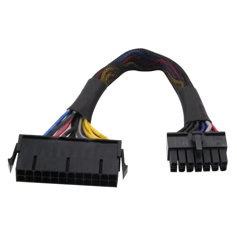 ATX PSU อะแดปเตอร์จ่ายไฟสำหรับเมนบอร์ด, 7.87 "24-Pin to 14Pin 18AWG Dropship