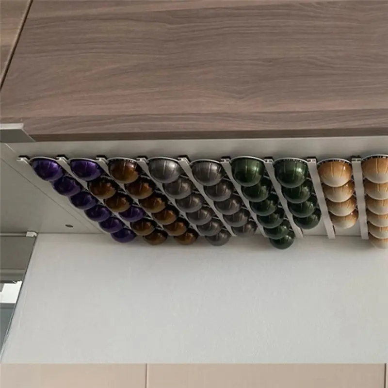 [NEW!A38F】 Coffee Capsule Holder For Any Coffee Pods Cafe Pods Shelf Capsule Storage Racks