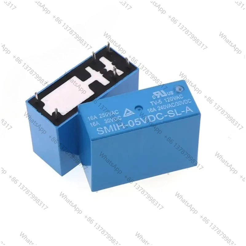 20PCS/Lot Power Relays 5V 12V 24V DC SMIH-05V 12V 24VDC -SL-A / C 16A 250VAC SMIH-012VDC-SL-A SMIH-024VDC-SL-C 100% Original New