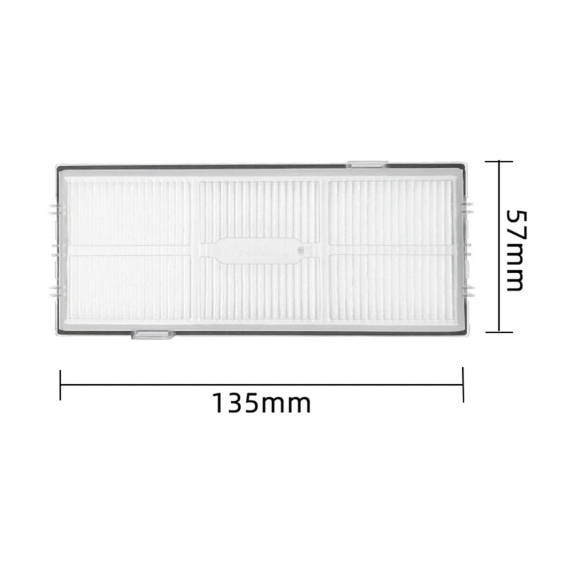 Bagian pengganti sikat samping kain pel Filter Hepa untuk Xiaomi Roborock S7 T7 T7S Plus bagian Penyedot Debu