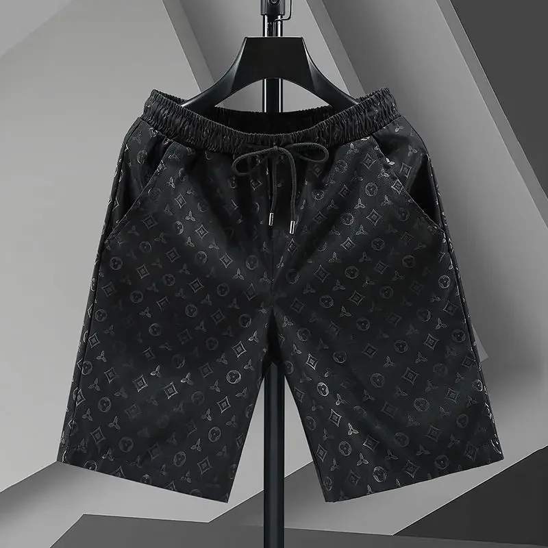 

Shorts Men's Summer Thin Fifth Pants Trendy Casual Pants Men's Home Large Trunks Outer Wear Quick-Drying Beach Pants