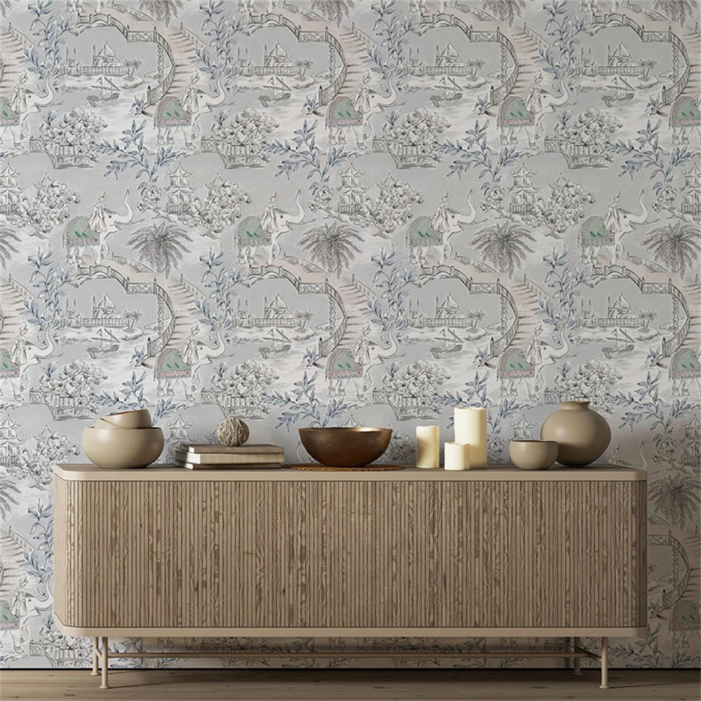 Custom Elephant Papel De Parede 3D flooring Wall Mural Wall paper Mural Paintings Living Room art animal wallpaper for walls 3 d