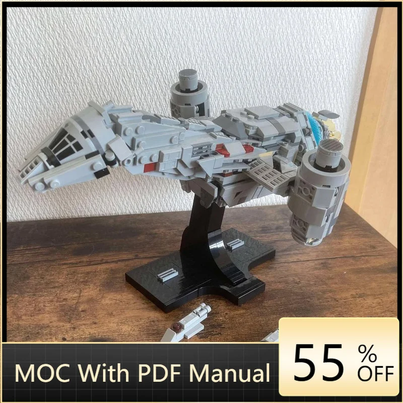 670 PCS MOC Personalizza Star Battle Firefly-Class Serenity Modello in scala midi Building Block Assembly Giocattolo educativo fai da te Regali