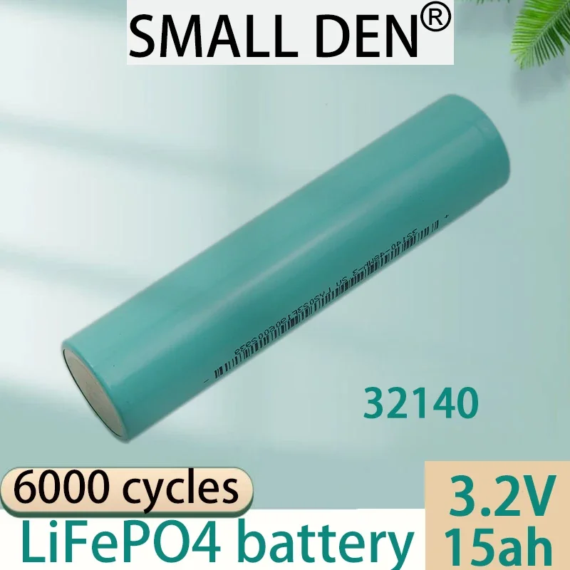 Akumulator litowo-żelazowo-fosforanowy 3,2 V 15 Ah DIY 4s 8s 12 V odpowiedni do falowników słonecznych Wysokiej jakości akumulator o dużej pojemności na poziomie A