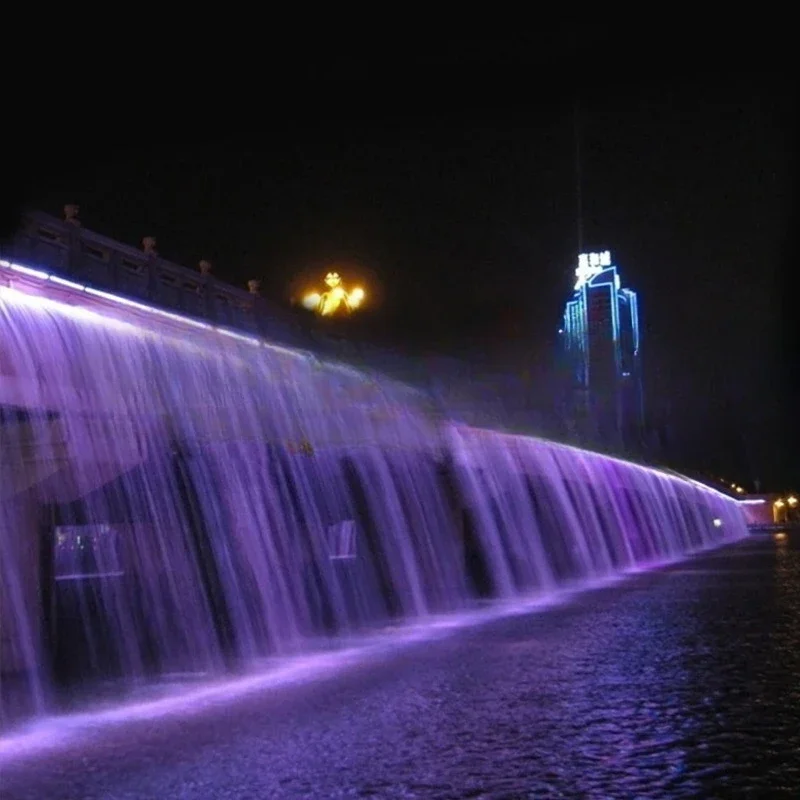 A .Water curtain fountain,DC water curtain fountain nozzle,custom water curtain fountain.