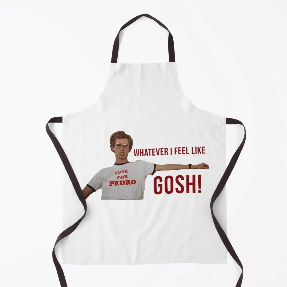 

Napoleon Dynamite Apron Chef Uniform kitchen utensil Kitchen Novel Kitchen Accessories Waterproof For Women Apron