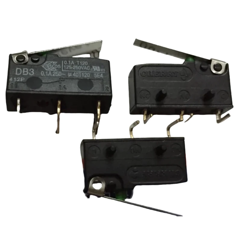 

1pcs/lots original German CHERRY DB3 micro switch bent foot 3-foot travel limit with handle DB3C-D3LB IC Electronic components