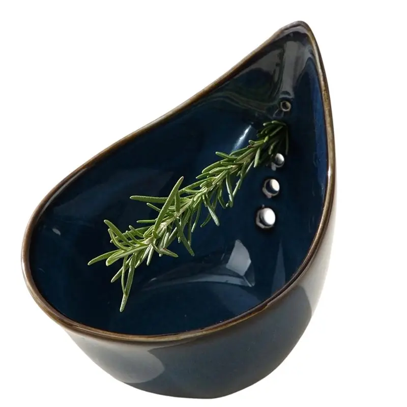NEW HOT In Stock-Leaf Stripping Tool For Kitchen-Herb Stripper Bowl-Efficient For Kale, Thyme, Basil, Rosemary