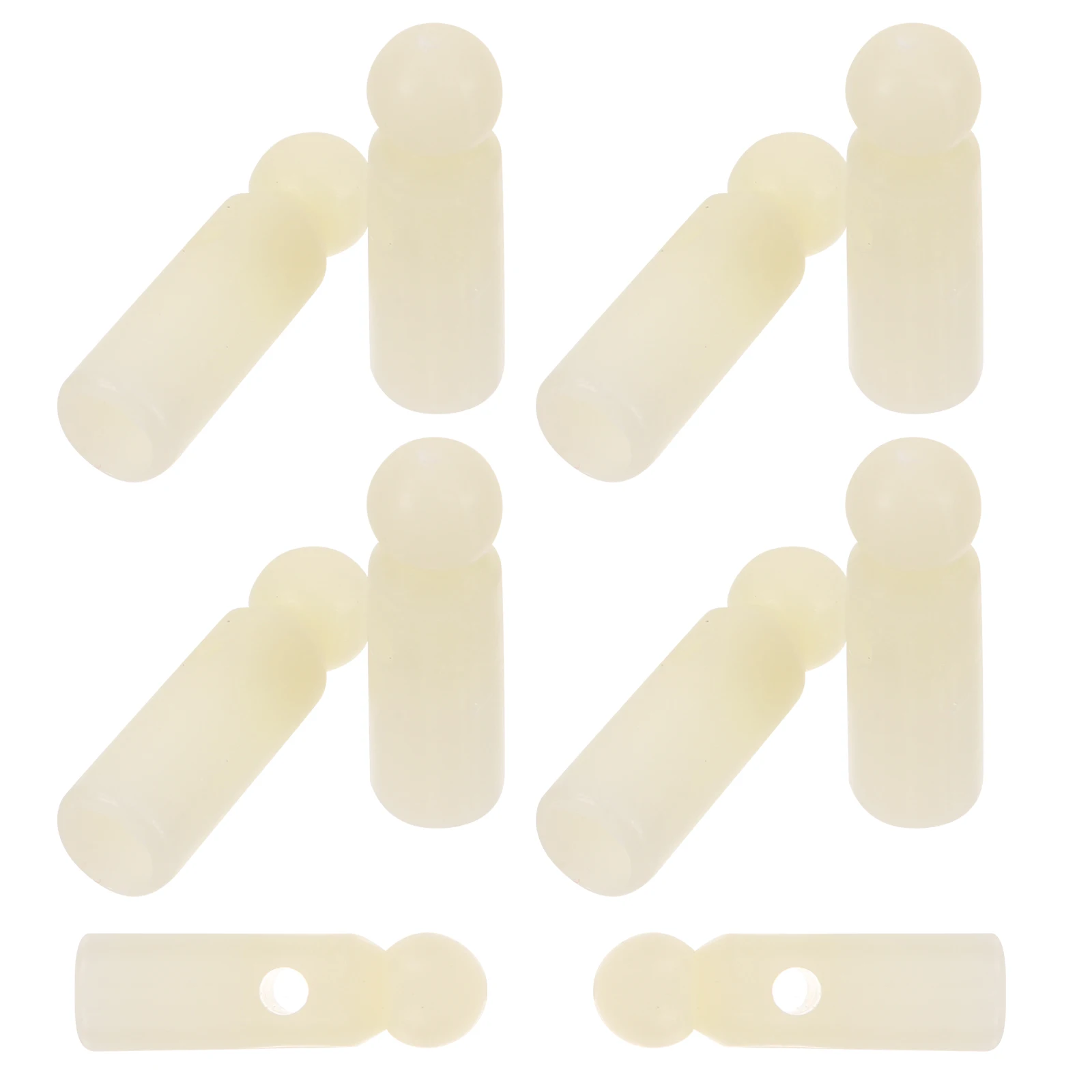 

10 pcs 10 Tail Beads 20mm Hole Foldable Repair Replacement Parts Accessories for Rain Umbrella Bone Covers