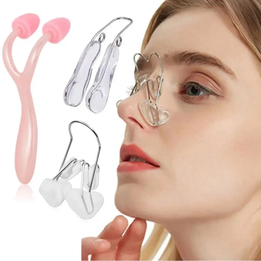 1pcs Nose Shaper คลิป Nose UP Lifting Shaping Bridge Straightening อุปกรณ์เจ็บปวดจมูกเครื่องมือความงาม Slimmer เครื่องมือสําหรับสตรีชุด