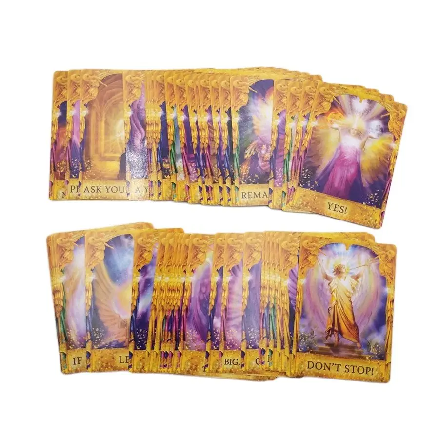 Answer Oracle Cards Prophecy Divination Angel Tarot Deck 44. Tarot Sheet Card Deck Przyjaciel Rozrywka Impreza Gra planszowa z PDF