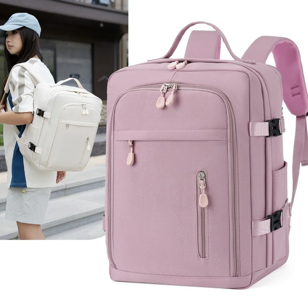Stylish Large Capacity Travel Backpack High-End Waterproof Student Backpack Durable Multi-functional Business Computer Bag Women