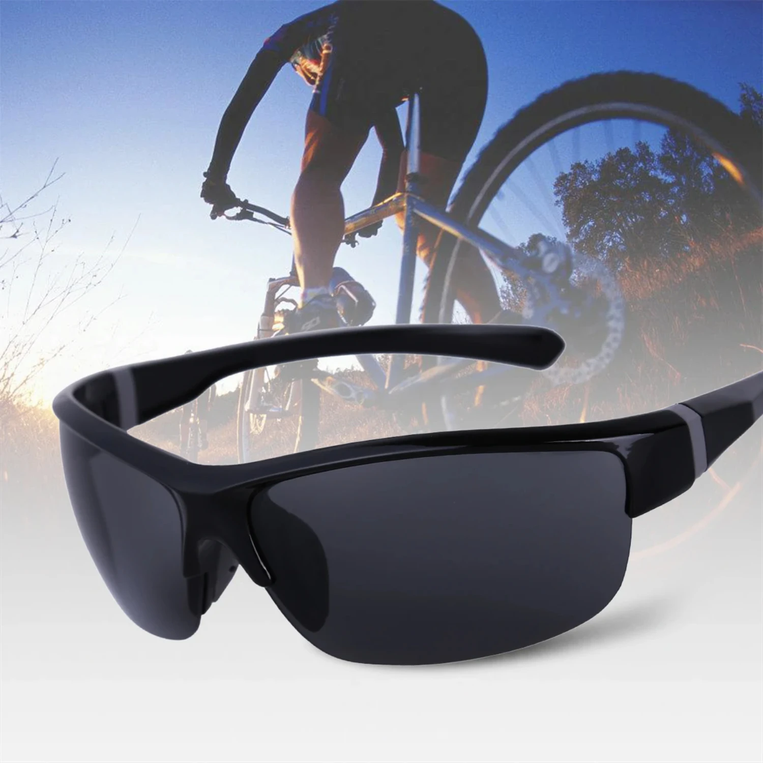 New Fashion Sunglasses Men Sport Sunglasses UV 400 Protection Golf Sun Glasses Women Driving Cycling Glasses Fishing Eyewear