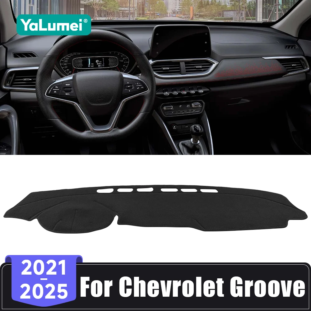 Für Chevrolet Groove 2021 2022 2023 2024 2025 Auto-Armaturenbrett Lichtschutzmatte Sonnenschutzmatte Wärmeisolierung Blendschutz-Zubehör