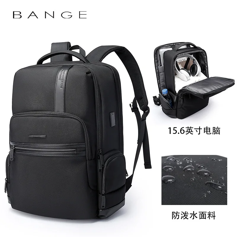 Bange Backpack Multifunction laptop Business High capacity USB Charging Waterproof Moistureproof Men Women Universal Backpack