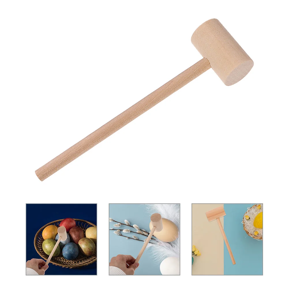 

3 Pcs Wooden Seafood Mallet Crab Mallets Mini Kitchen Hammers Shell Opener Tool Family Gathering Fun Seafood Hammer Set