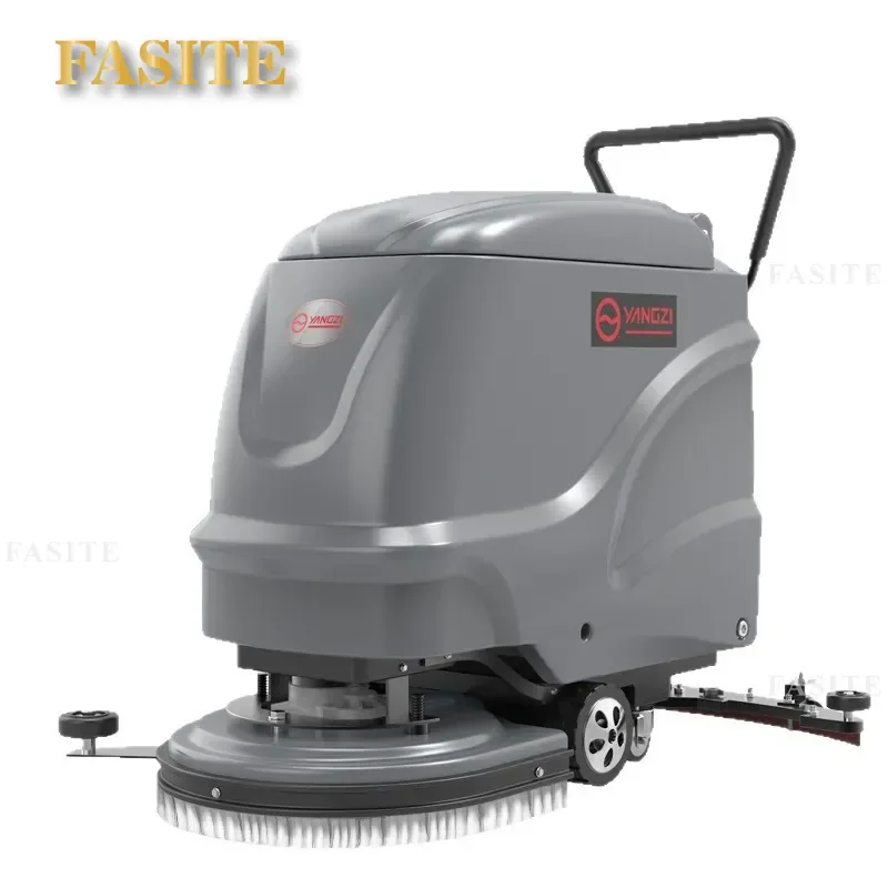 For Yangzi YZ-X2 Commercial Industrial Electric Hand Push Floor Scrubber Automatic All-in-One Washing Mopping Machine for