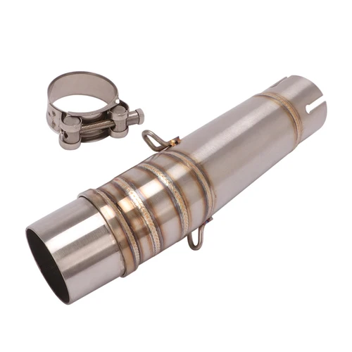 Imagen 2 del producto Slip On para Honda NC700 NC750X NC750S NC700X NC700S sistemas de Escape de motocicleta silenciador de tubo de enlace medio silenciador de 51MM