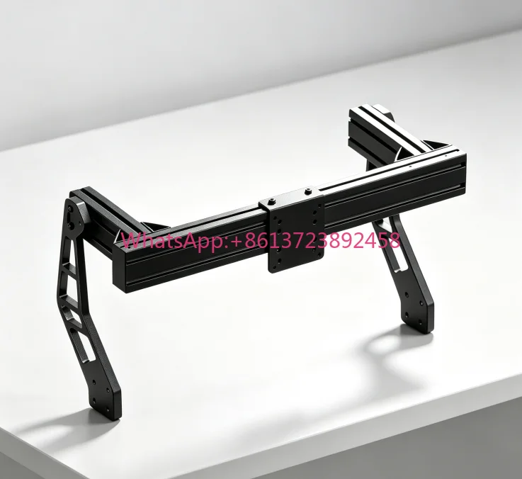 Aluminum Single Screen Support Bracket Universal Monitor Mount for Custom DIY Sim Racing Cockpit Setup