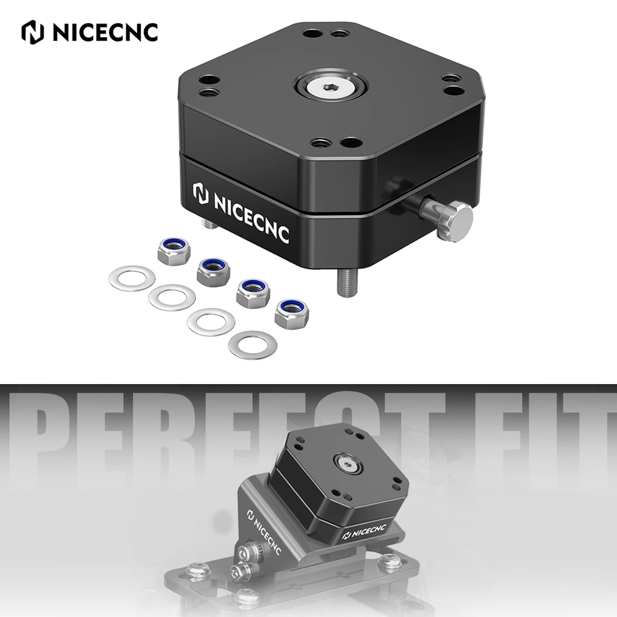 Universal For KTM EXC Beta RR Husqvarna TE GasGas EC Sherco SE-R SER TM Racing MX EN Motorcycle Rotatable GPS Mount AMPS Bracket