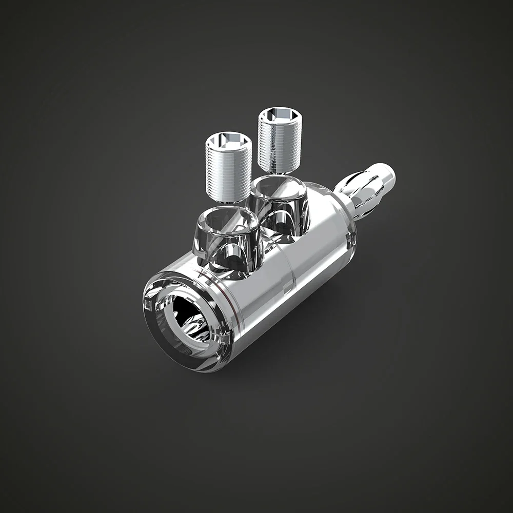 Audiocrast الروديوم مطلي 4 مللي متر مكبر هاي فاي محطات سلك دبوس الموز التوصيل برغي قفل كابلات الموصلات محول لتقوم بها بنفسك كابل مكبر الصوت