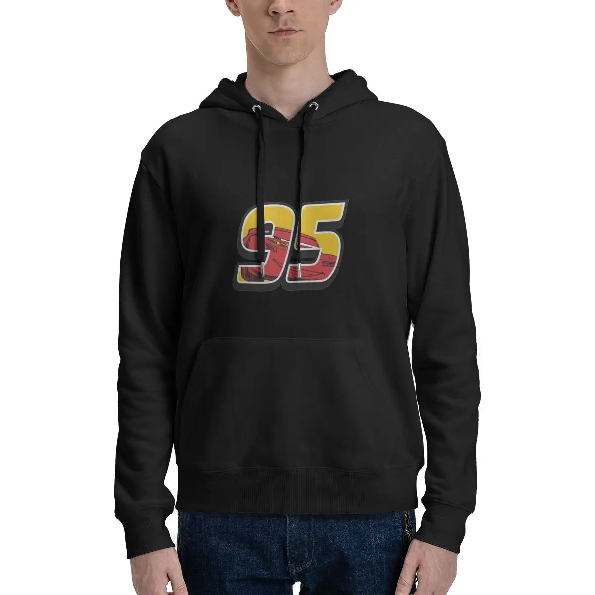 

Lightning McQueen Go 95 Casual Hoodies Pullovers Cotton Sweatshirts Men Women Tops