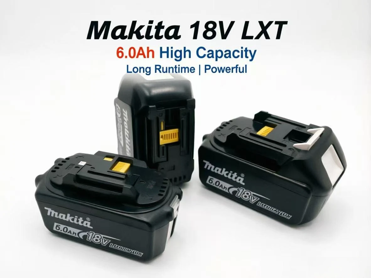 

Makita18V Lithium Battery BL1850 BL1840 BL1830 Replacement for Makita 18V LXT Series Cordless Power Tools with Safety Protection