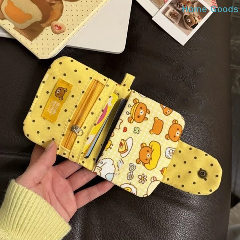 preferredFresh Ins Style Cute Retro Bear Coin Purse with Key Holder for Student Essentialsproduct