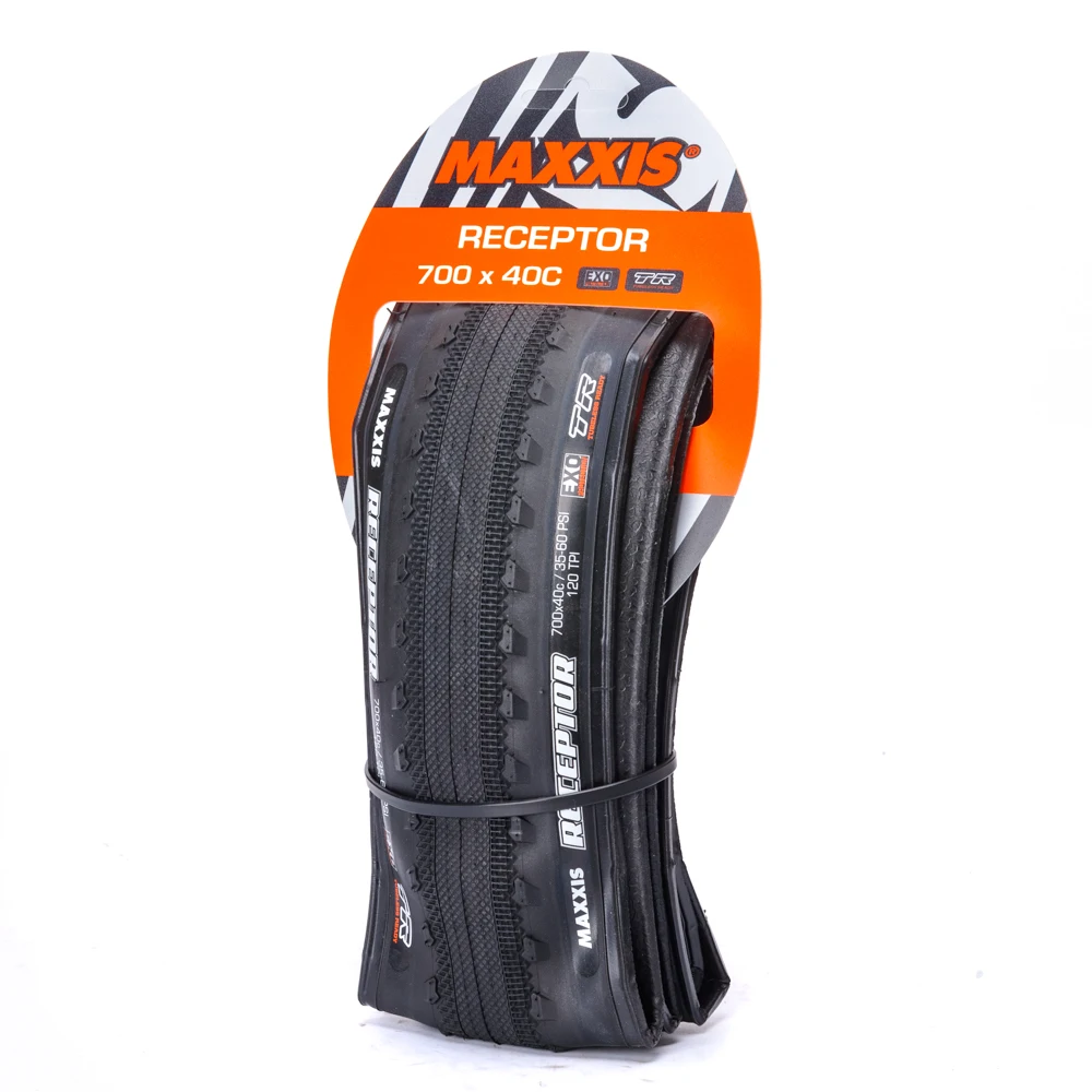 MAXXIS RECEPTOR Folding Road Bicycle Tire Tubeless TR 650x47B 700x40C Original Gravel Bike Tyre