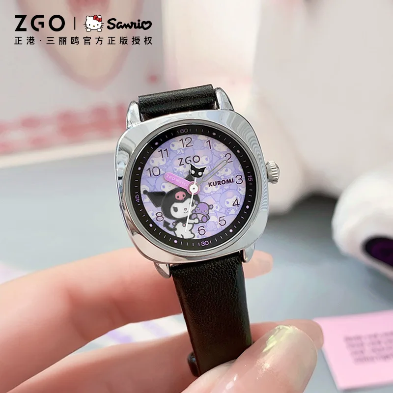 New Zgo Original Sanrio Joint Melody Anime Watches Kawaii Waterproof Cute Sports Quartz Watch Boy Girl Student Christmas Gifts