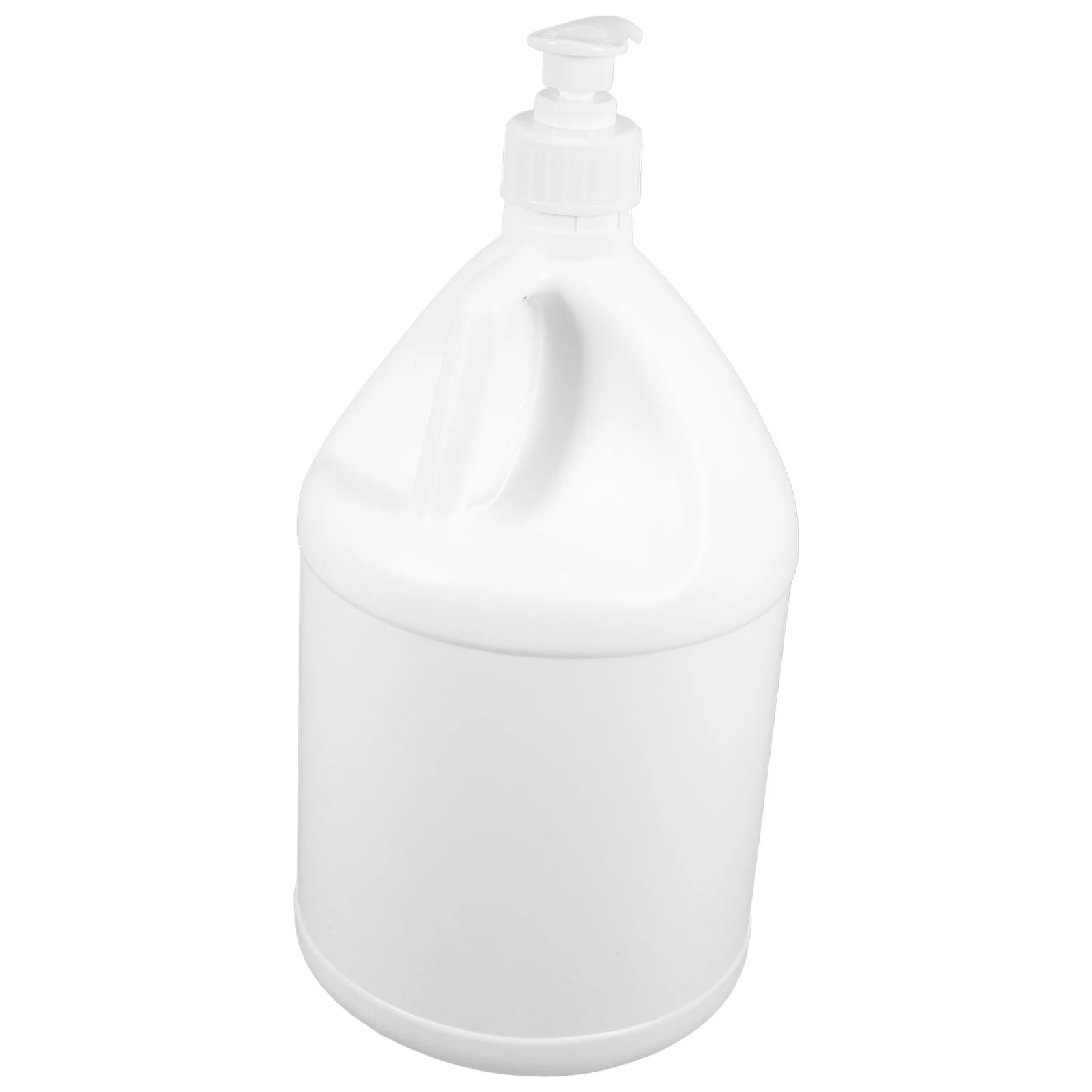 

1 Gallon White Plastic Food Storage Bucket Opaque Container For Water Milk Juice Oil Reusable Jugs 4L Capacity Empty