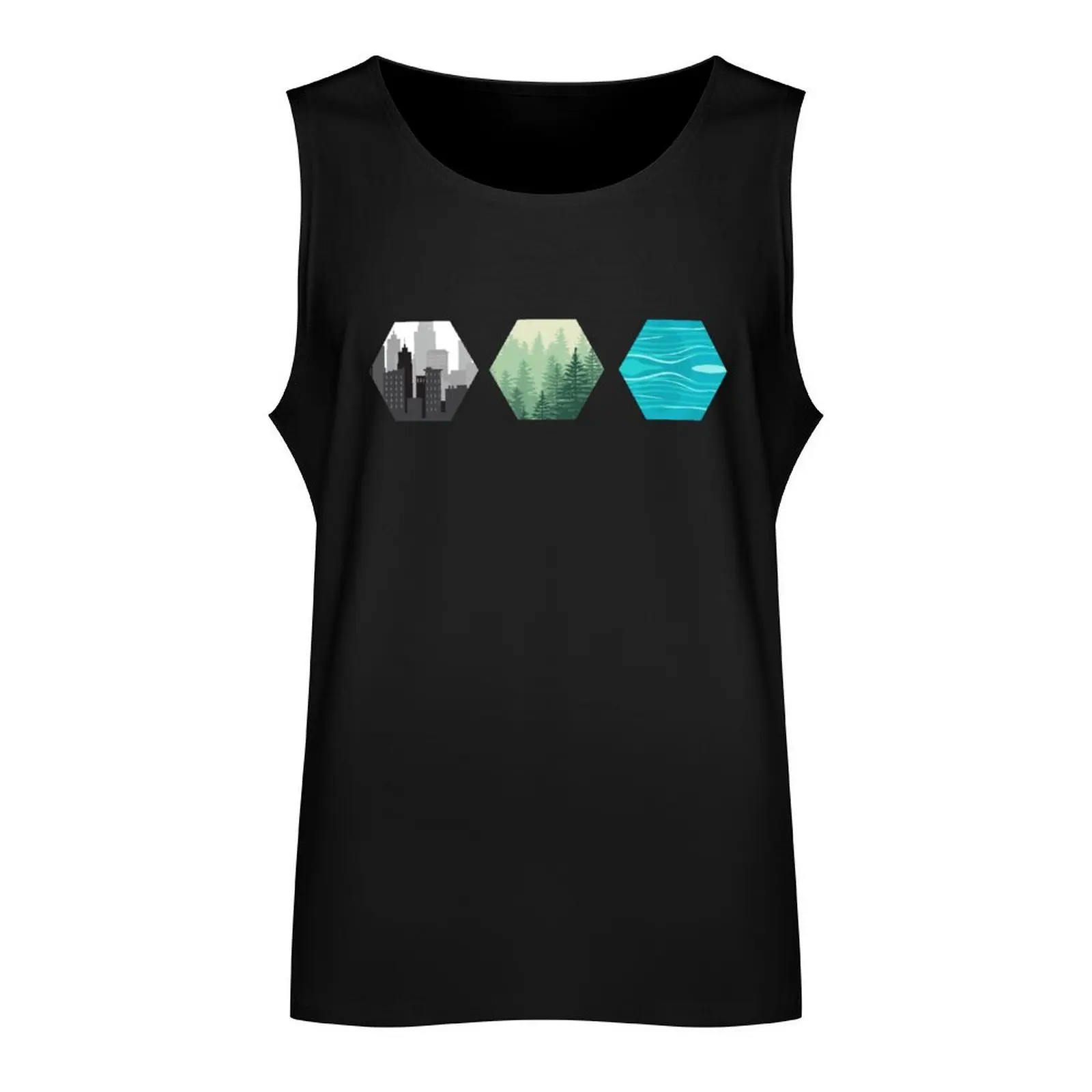 Terraforming Mars Resource Tiles Board Game Graphic - Tabletop Gaming Tank Top sleeveless Men's t-shirts tops gym top