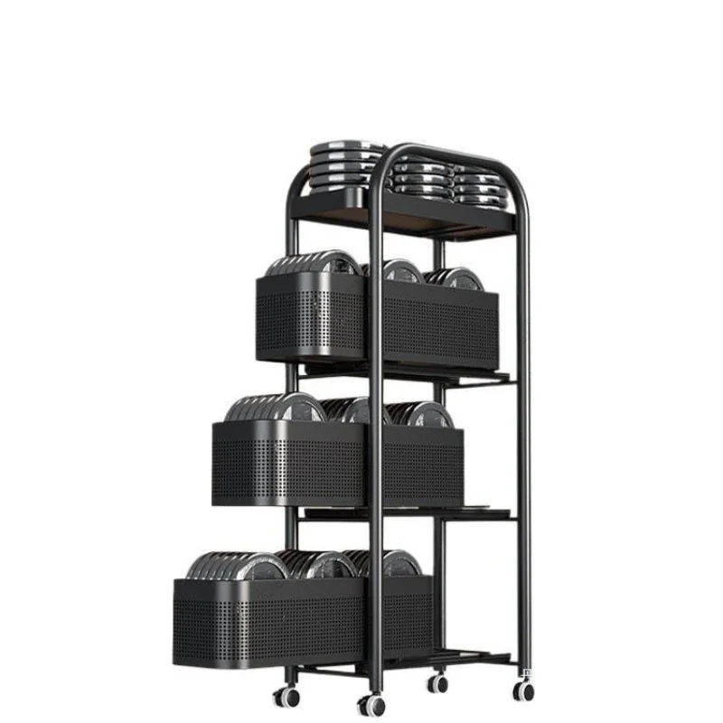 

Carbon steel crevice trolley, refrigerator side rack, living room snack floor storage rack