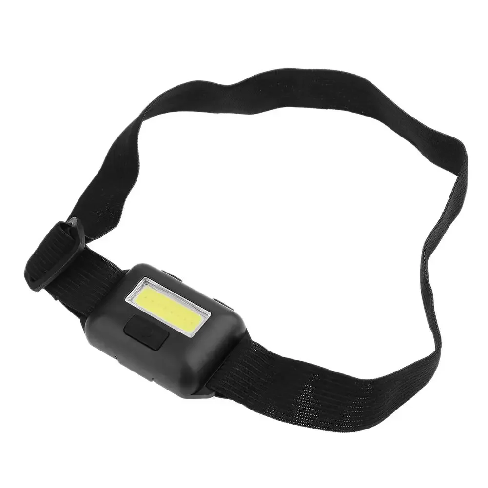 Mini 3 Modes Waterproof COB LED Flashlight Outdoors Headlight Headlamp Torch Emergency Lantern image 5