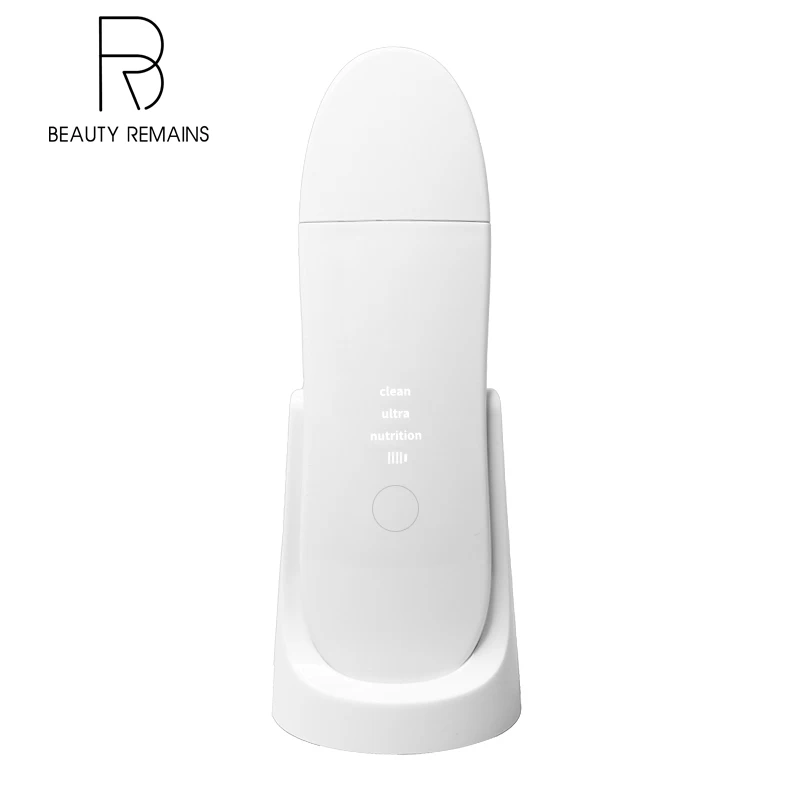 Beauty device mini facial cleansing face deep cleansing Ultrasonic Skin Scrubber with spray tank