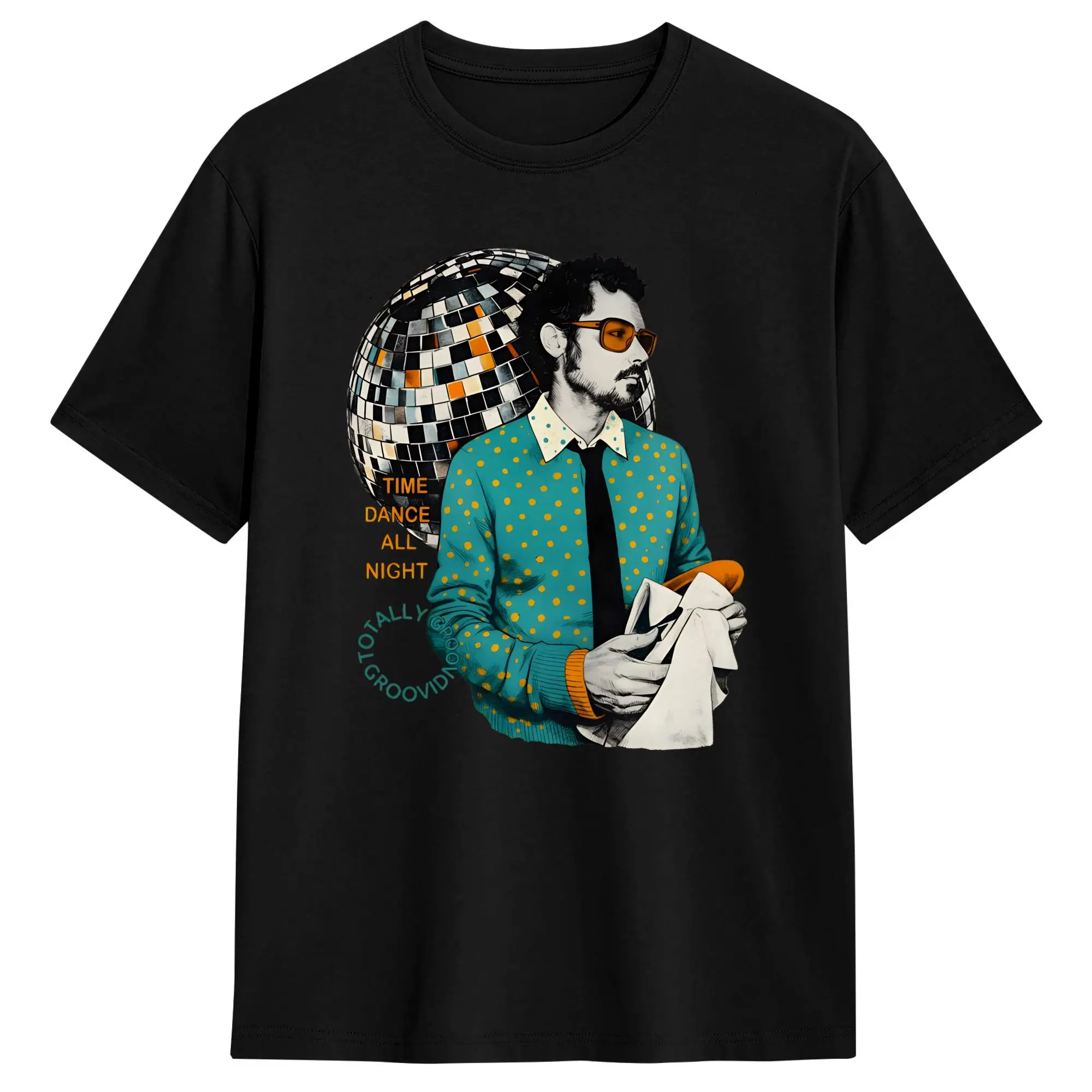 

Men T-Shirt Vintage HS4 Album Music Harry Kiss All The Time Vintage Cotton Tee Shirt Short Sleeve T Shirt Round Neck Clothing