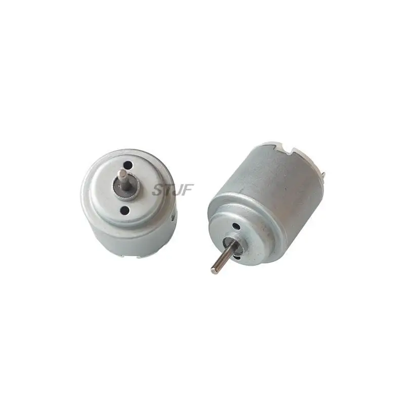 Round DC toy motor, DIY small production Motor Four-wheel drive motor 140 voltage 3V